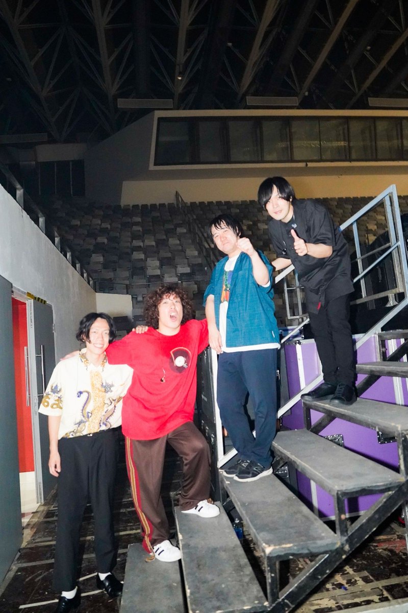 _kanaboon's tweet photo. 「Impactnation Japan Festival 2023」

Thank you very much!!✨

Bagaimana konser KANA-BOON berlangsung?
Mereka semua hebat!

想像を超える盛り上がりと熱気でした！🔥

#IMPACTNATIONJAPANFESTIVAL2023 https://t.co/vXGmIyKTSY