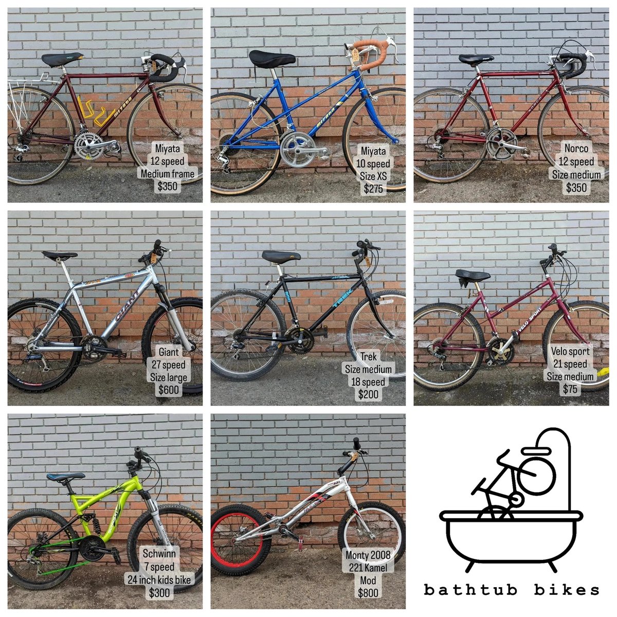 bathtubbikes's tweet photo. LOTS OF GREAT BIKES! TUNED AND READY TO ROLL 🛁🚲
✉️bathtubbikesyyc@gmail.com
📞587-227-5423
📍Bathtubbikes
3307 17 Ave SE
T2A0R2
Calgary Alberta Canada
🔗 https://t.co/3NWiug2ne8
#yyc #calgary #yycphotgrapher
#calgaryinfluencer #yycbike https://t.co/XHU2V7WMSm