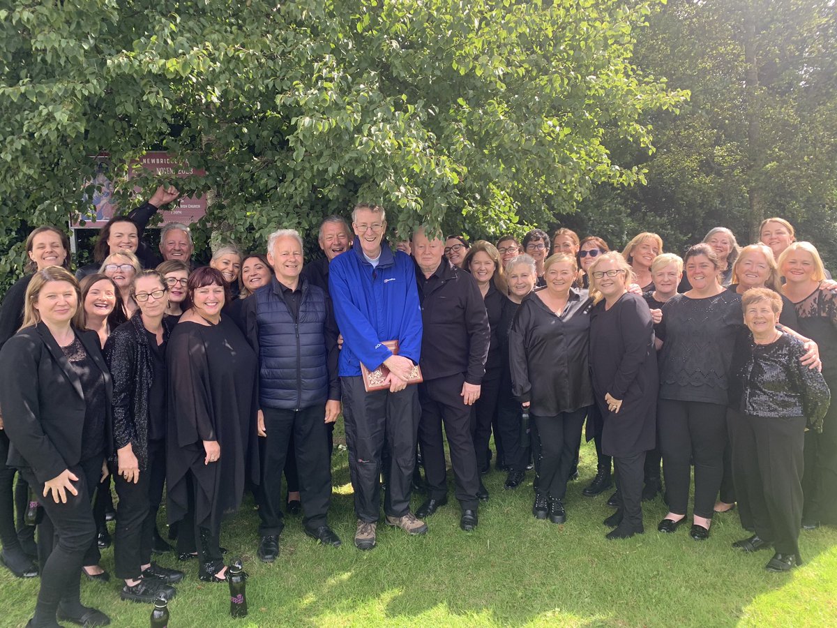 NewbridgeGospelChoir (@newbridgegospel) on Twitter photo Fab morning singing with <a href="/BishopDNulty/">Bishop Denis Nulty</a> & Fr. Ruairi at <a href="/newbridgeparish/">Newbridge Parish</a> to celebrate St. Brigid @brigid_1500.
Happy Saturday! 🎶✝️ Fab morning singing with <a href="/BishopDNulty/">Bishop Denis Nulty</a> & Fr. Ruairi at <a href="/newbridgeparish/">Newbridge Parish</a> to celebrate St. Brigid @brigid_1500.
Happy Saturday! 🎶✝️