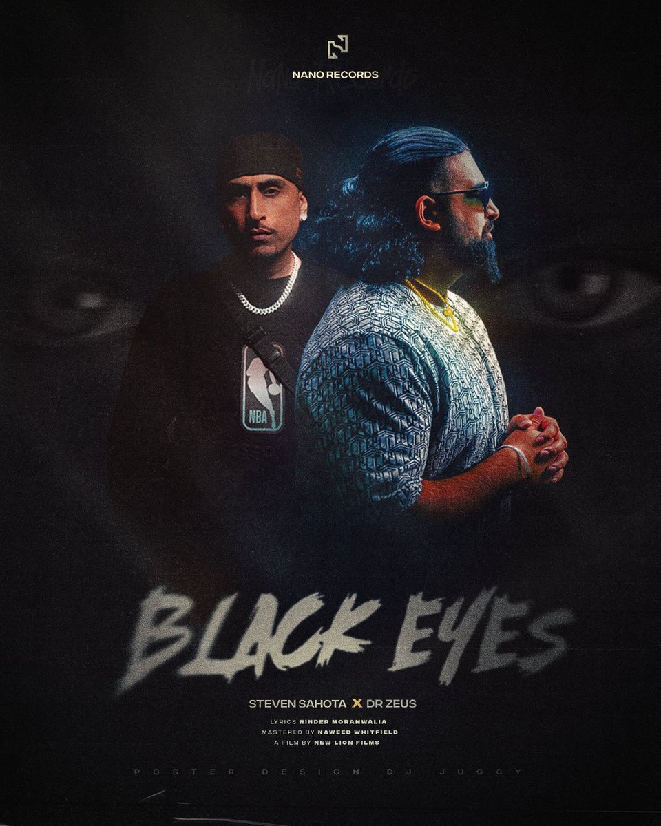 “BLACK EYES”

RELEASING THIS THURSDAY 

03/08/2023‼️‼️

Steven Sahota x Dr Zeus <a href="/drzeusworld/">Dr Zeus</a>