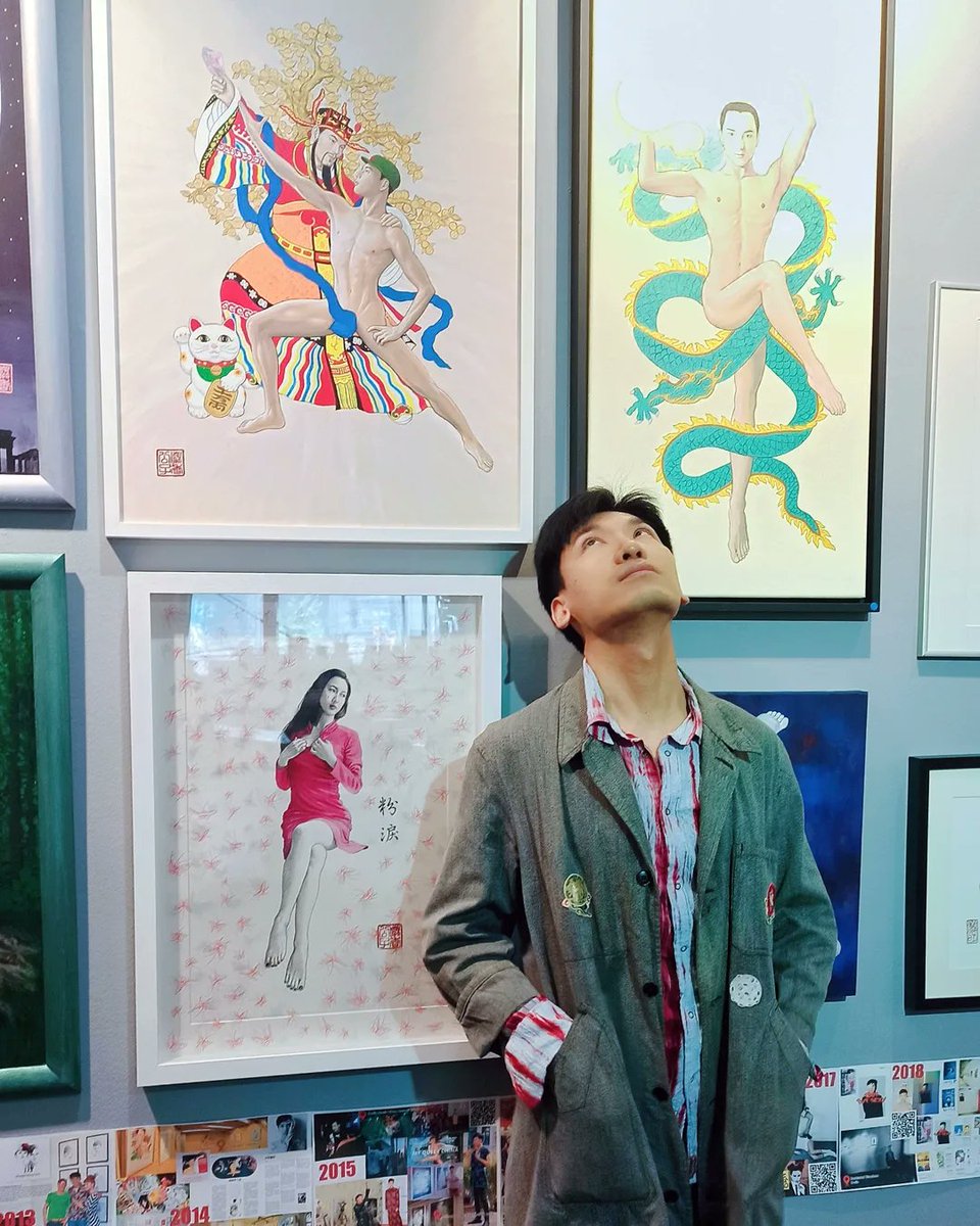 MuskMing's tweet photo. The last week of the exhibition "18+ Goodbye to Puberty (18 Years in Berlin)" in Eisenherz Berlin (1. ~30. July 2023) https://t.co/cHs06nSRK4