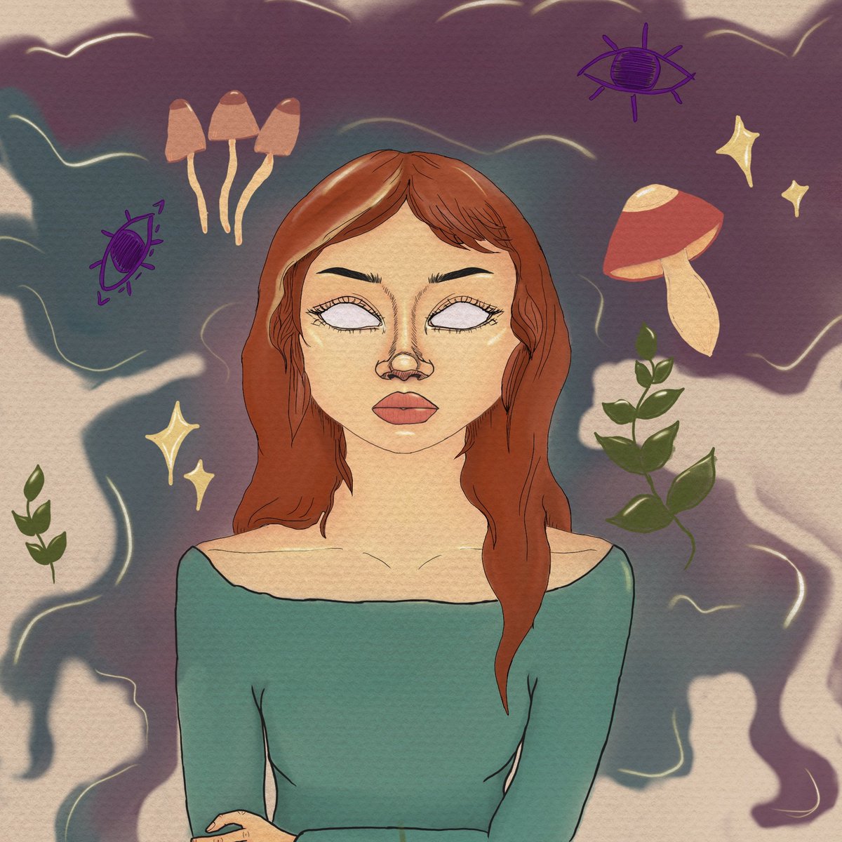 misakisart_'s tweet photo. @honeybeearrt These are so gorgeous🔮✨ it looks so delicate and watercolour like 🪷
My name is Georgi I'd say I'm quite new to procreate and still experimenting with my style 🍄 https://t.co/8NjsPVcDxk
