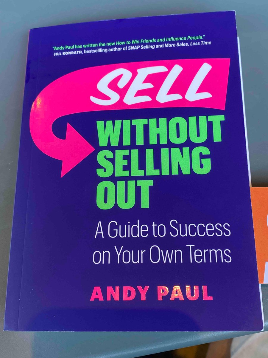 shawn_lacagnina's tweet photo. @realandypaul book has been sitting on my desk too long… with opening quote and 3 highlights on Author’s note… this is going to be good!!! https://t.co/OMaLpNM1CQ