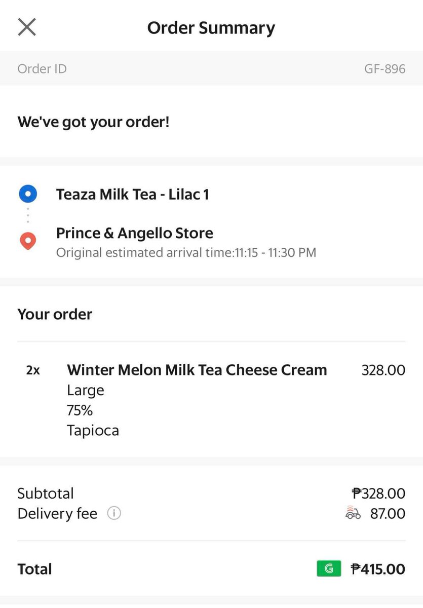 jstrrrose's tweet photo. @QueenJGOfficial Kahit walang code para sayo Jemaline ibibili kita ng Milktea with 70% sugar level with boba para ramdam mo ang tamis ng tagumpay!

#JEMAxGrabFood | GrabFood https://t.co/UuFTt0lNSt