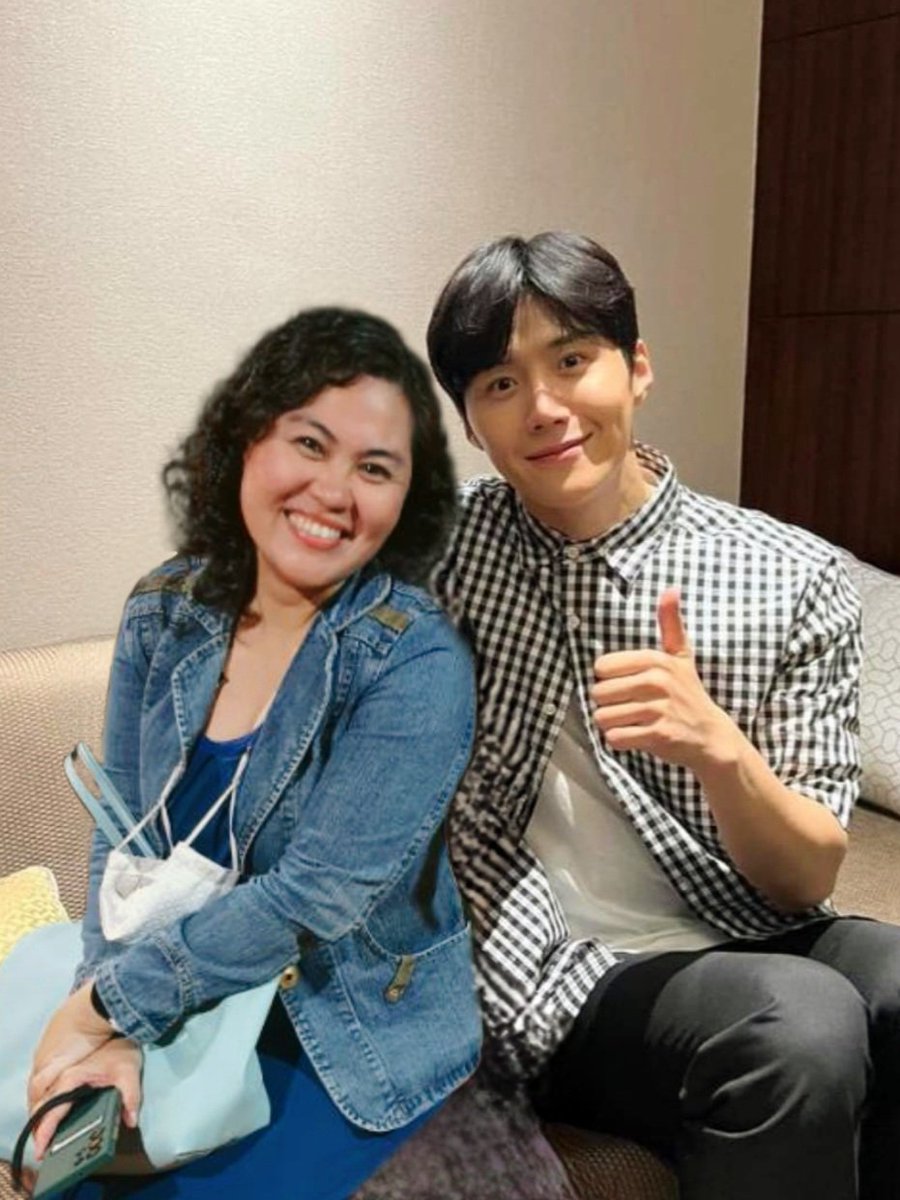 Manifesting this photo op with #KimSeonHo! Delulu palang ngayon pero malay natin di ba?? 😊 Like what Eonnie <a href="/BonenggayG/">Jeennee D. Garcia</a> said, "libre naman mag-feeling.." 😂😂