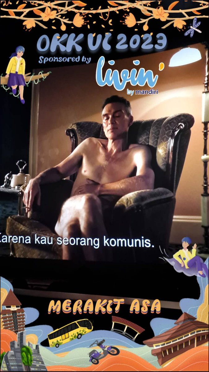 Halo, nama saya J Robert Oppenheimer dari jurusan Fisika, Fakultas Matematika dan Ilmu Pengetahuan Alam. Saya memilih UI karena banyak komunis cegil cakep