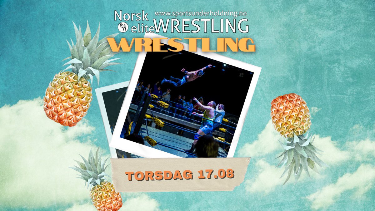 norskwrestling's tweet photo. Torsdag 17. august blir det nytt wrestlingshow med Norsk eliteWRESTLING på Kroa i Bø - Showstart kl.22:
https://t.co/llGtedCASi
#fadderuka #kroaibø #bøitelemark #hvaskjer https://t.co/viCWLQYxG5