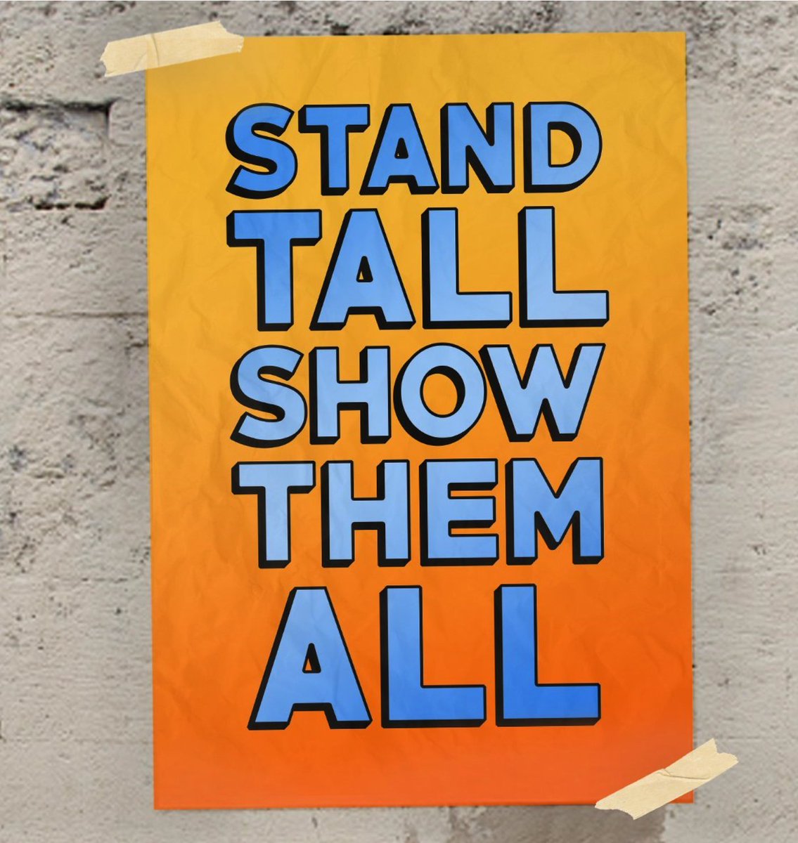 R-R-R-R-REEESTOCKKKK 🥳 Stand Tall, Show Them All Pin Up posters are back in stock for a limited time only! Once they're gone they're goneeeeee! Shipping worldwide 🌍📨🏳️‍🌈maxwellfinestudio.co.uk/available-artw…