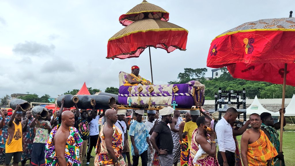 <a href="/PanafestGhana/">panafest ghana</a> is underway in Cape Coast #panafest2023 #Ghana #panafrican #Africa #culture