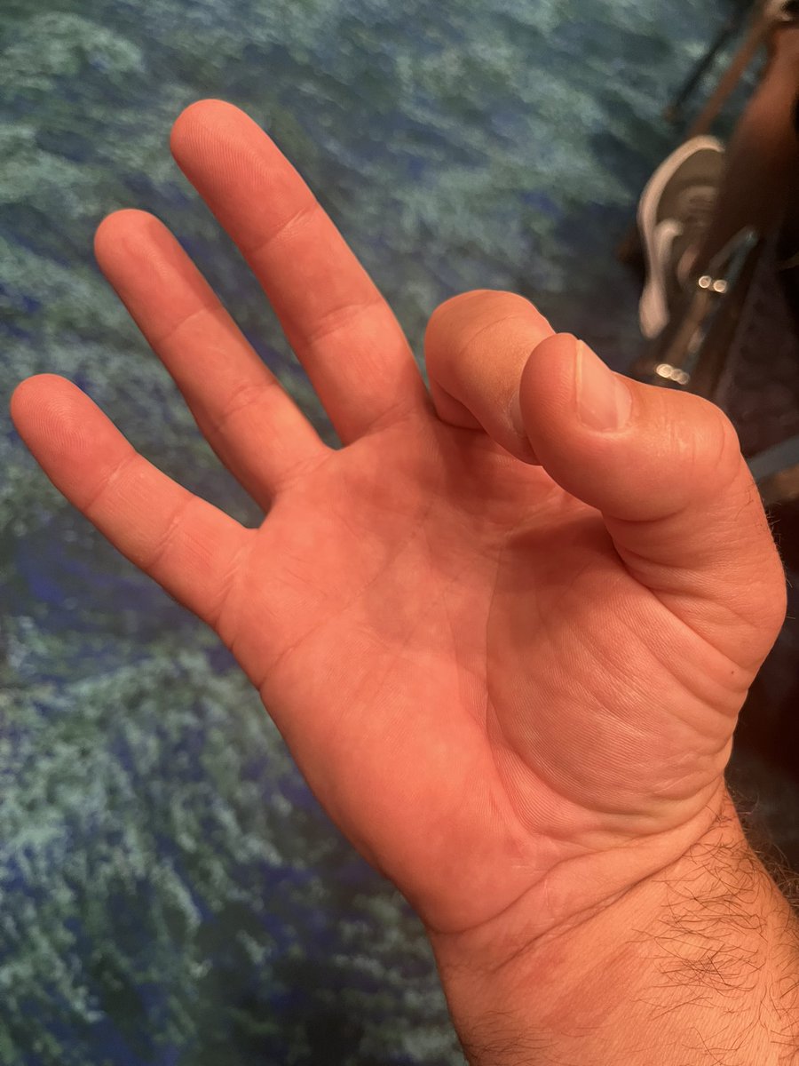 DanieloElliott's tweet photo. It’s official. Here’s your 3 point takedown hand signal. https://t.co/w9yzUMzD4M