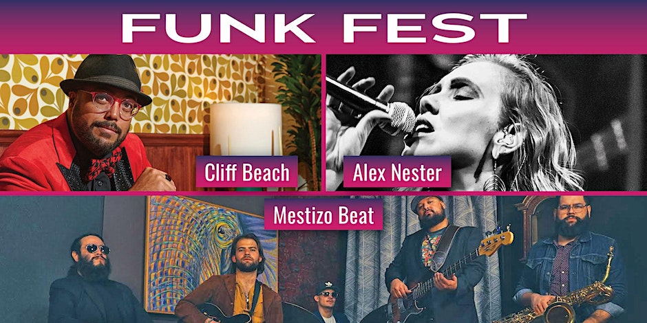 cliffbeachmusic's tweet photo. Two shows announced (so far) for August! Keep up with all my upcoming shows on my event page! Get all the details here: https://t.co/rBJf42tG9q #FunkFest #elevatesouthbay https://t.co/CsfxT38nco
