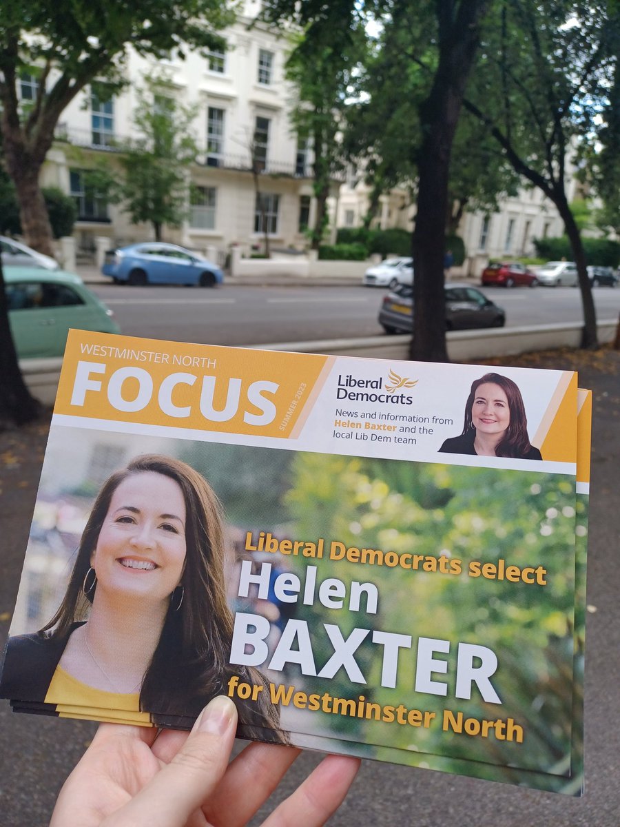 Great to be out in #LittleVenice, introducing myself to residents as the @LibDems parliamentary candidate for #QueensParkandMaidaVale  @WminsterLibDems