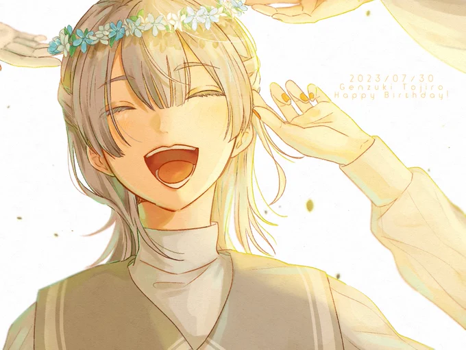 おめでとう!!! #弦誕祭2023 #上弦画