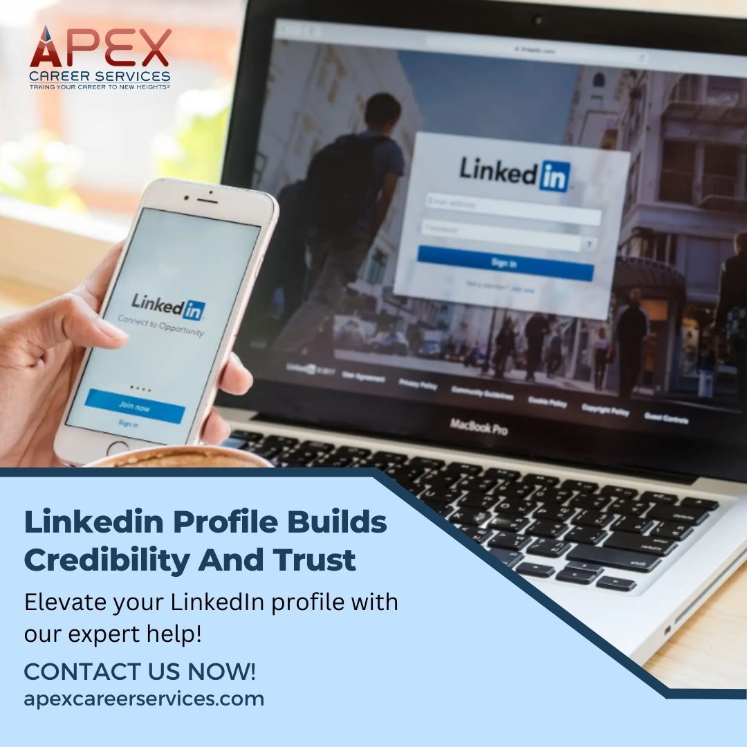 APEXCareerSvcs's tweet image. A great LinkedIn profile is part of the first step to getting hired. So update your professional presence today!
Let APEX Career Services update your LinkedIn profile!
Read more: bit.ly/3XdStyW
.
.
#APEXCareerServices #CareerGrowth #LinkedInUpdates
