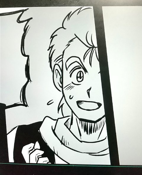 あかん。ガンダーんちの息子(バーツ)描いてたんだけどコレDANDAN山岡さんに見えてきた。 