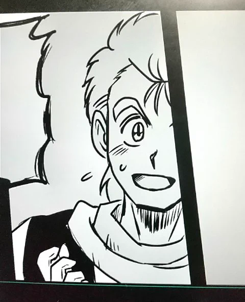 あかん。ガンダーんちの息子(バーツ)描いてたんだけどコレDANDAN山岡さんに見えてきた。 