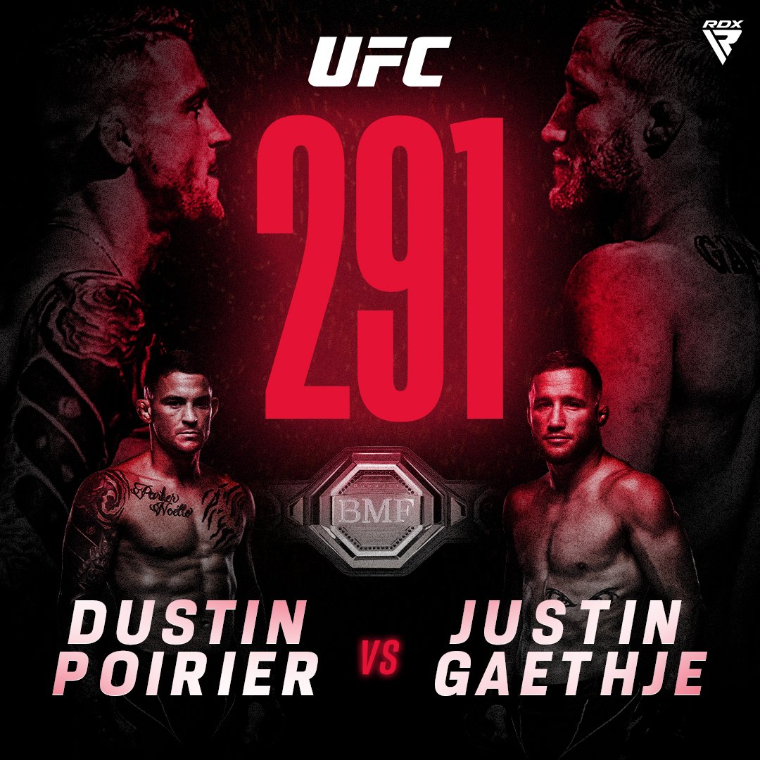 RDXSports's tweet photo. It's Fight Day!!! 💎💣💥

Here is The RDX Official Fight Poster for The BMF Championship!! 🏆🔥

Final predictions? 👇🏻
.
.
.
.
.
#RDXSports #TeamRDX #UFC291 #poiriergaethje2 #bmf #dustinpoirier #justingaethje #MMANews #MMAUpdates #UFC #MMA #Rematch #FightNight #BaddestInTheGame https://t.co/74KVMTQcsG