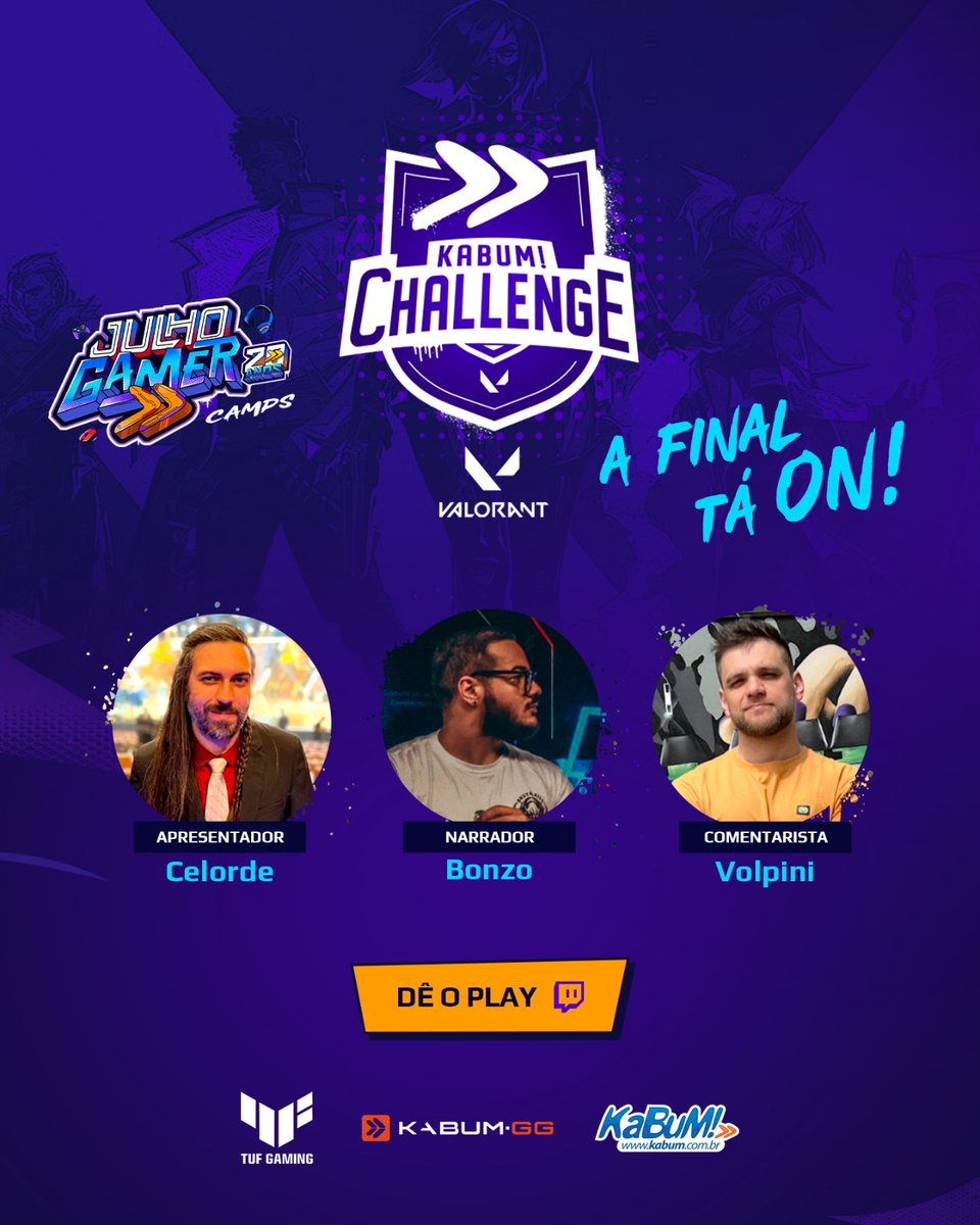 Celorde_'s tweet photo. E ESTAMOS AO VIVO!

Dada a largada pra Grande Final do KaBuM! Challenge Valorant!

TotalePro 🆚 Farm de Dinheiro Automático
⚔️ MD3
📺 https://t.co/5upzRKdqrT

Lança sua torcida:
#TotalePro #Farm #KaBuMGG https://t.co/Zam6lH0U4f