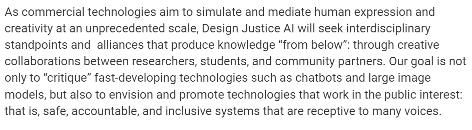 CriticalAI's tweet image. Our inspiration is #DesignJusticeNetwork principles... /4