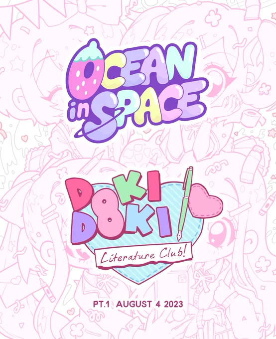 OIS ✖ DDLC! pt.1 ~ 08.04.23 So excited to show you all what @TeamSalvato and I have been working on~💙