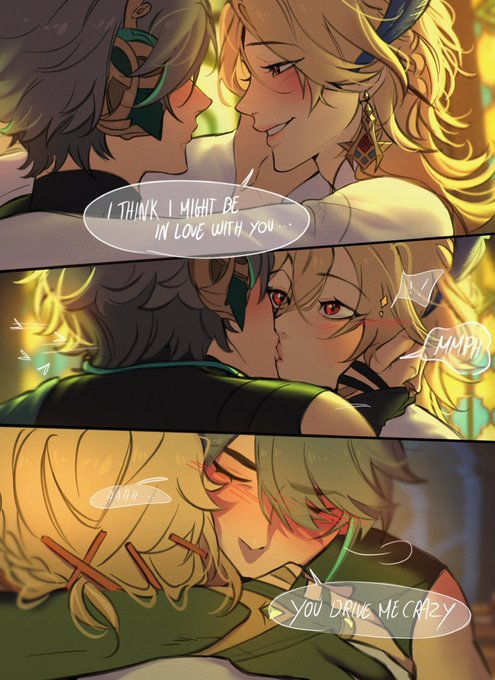 It's my birthday todayyy 🥳 so shameless self promo! I'm a freelance illustrator who post mainly soft fanarts of the ships I like!!