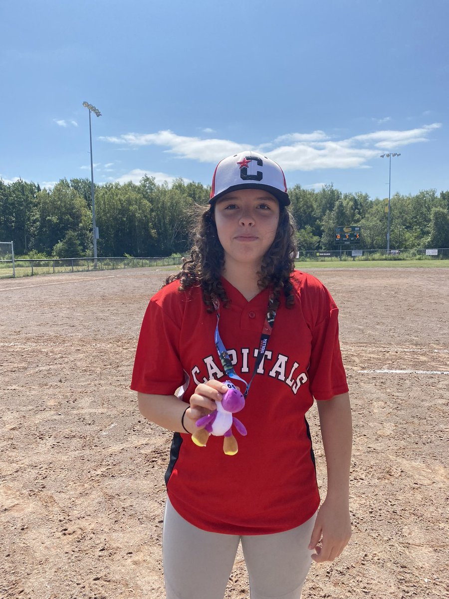 Caps win 10-5 and have a bye to the championship game tomorrow morning! POG goes to Georgia Heffernan with 3 solid innings pitched.