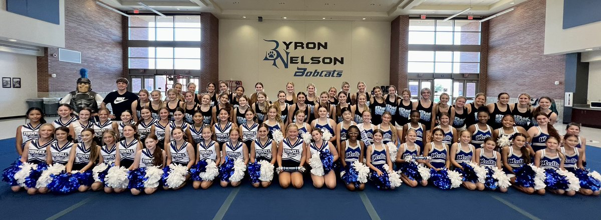 Our future <a href="/ByronNelsonHigh/">Byron Nelson HS</a> cheerleaders 📣 were incredible today at their showcase. The cheer talent from <a href="/MedlinMS/">Medlin Middle School</a> <a href="/TidwellMS/">Tidwell MS</a> is absolutely 
 A-W-E-S-O-M-E!