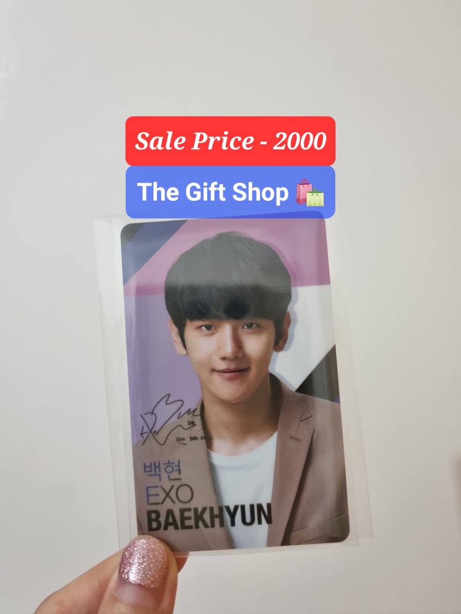 gift4uos's tweet photo. WTS LFB PH (#TGS_ONHAND)

📍 SUPER SALE 📍

EXO Baekhyun Rare Photocards - SuperM Hologram Holo Elyxion Transparent Card

Rare Suho Junmyeon DO Kyungsoo Chanyeol Loey Pcy Baekhyun Xiumin Minseok Kai Jongin Sehun Lay Chen Album https://t.co/1ebI0PeASJ