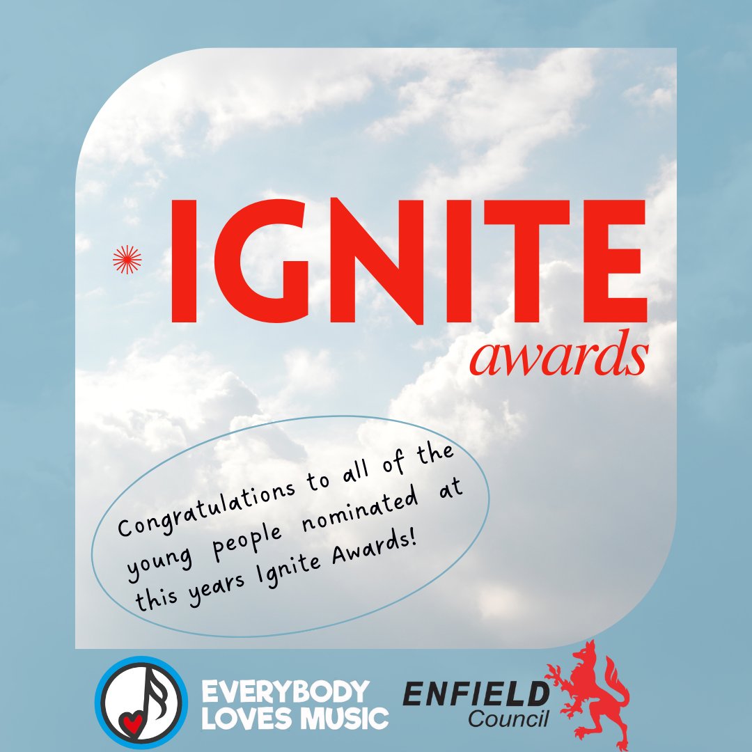a huge congratulations from everyone at ELM to Alesha, Ashlee, Austin, Dre, & Patricia who have all been nominated for this years #IgniteAwards 
wishing you all the best of luck 🎉🫶
#IgniteAwards2023 #EverybodyLovesMusic #ELM #Music #MusicProduction #MusicCharity #Youthwork