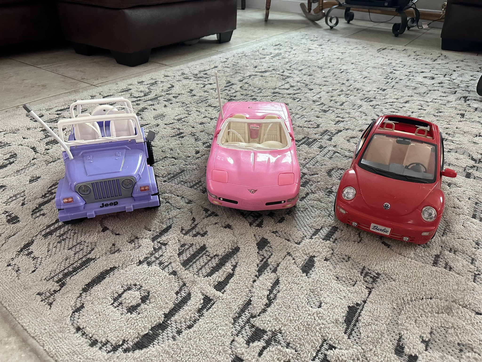 Barbie jeep online early 2000s