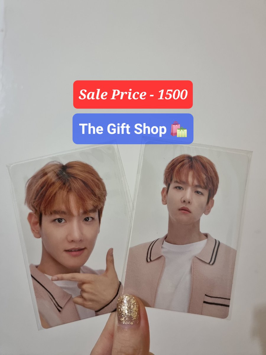 gift4uos's tweet photo. WTS LFB PH (#TGS_ONHAND)

📍 SUPER SALE 📍

EXO Baekhyun Rare Photocards - Fairy 

Rare Suho Junmyeon DO Kyungsoo Chanyeol Loey Pcy Baekhyun Xiumin Minseok Kai Jongin Sehun Lay Chen Album https://t.co/gdP9jUXEwe