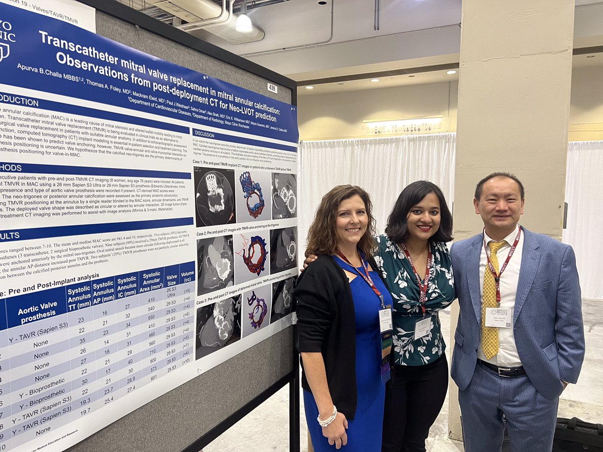 Presenting our observations on post deployment CT for neo-LVOT prediction after post transcatheter mitral valve replacement!
 #SCCT2023