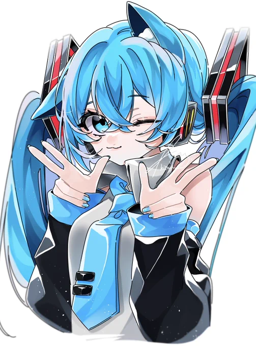 過去絵がとても可愛いので再掲    #初音ミク