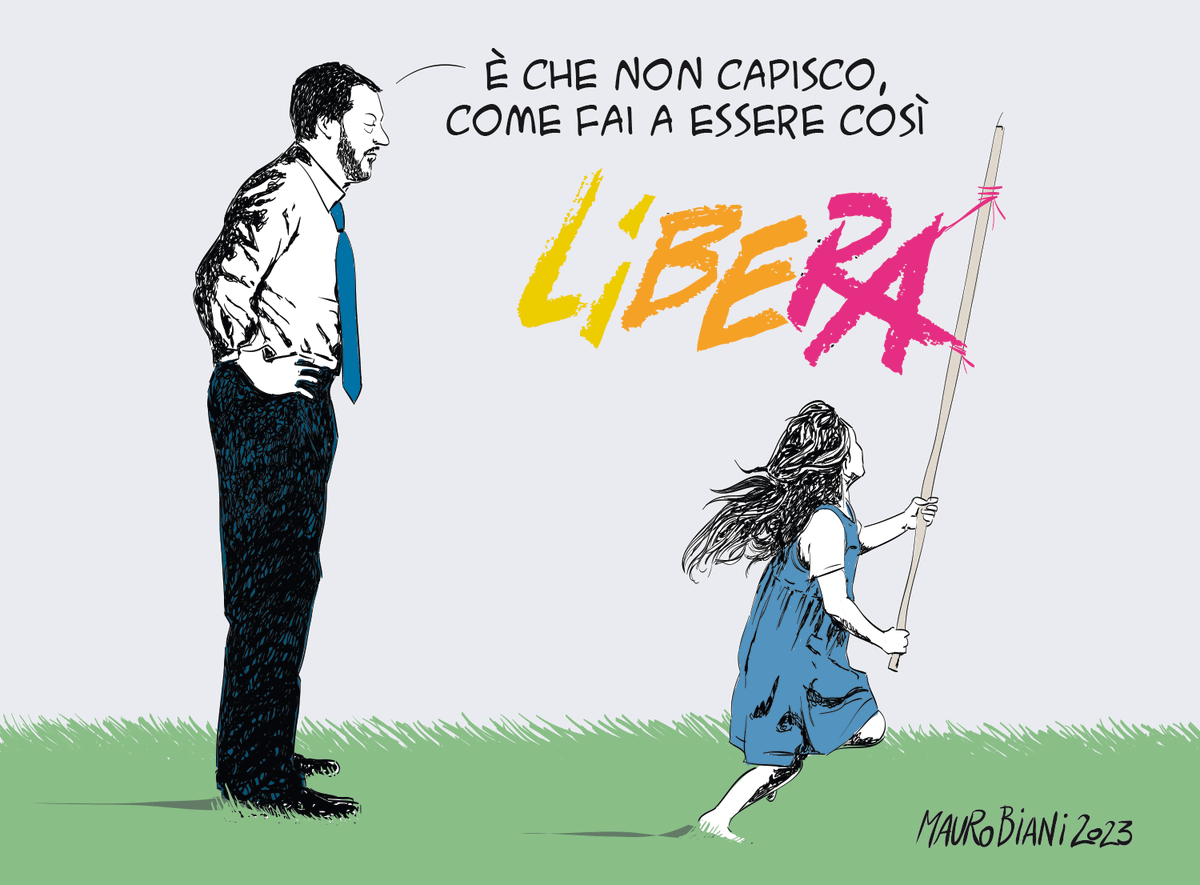 maurobiani's tweet photo. #Salvini #DonCiotti #Libera 
Niente altro da aggiungere.
Oggi su @repubblica https://t.co/QKd2YZnMKK