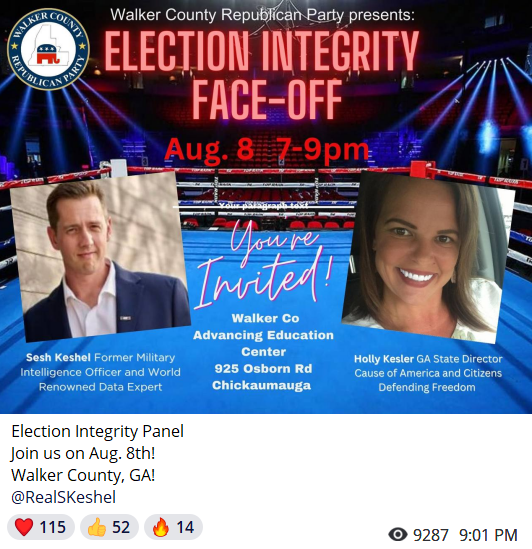 Route66Historic's tweet photo. https://t.co/QzFdcWl54N
#gapol #Georgia #GARepublicans #WalkerCo
#ElectionIntegrity
@RealSKeshel brings receipts! https://t.co/C69O0r8ttl