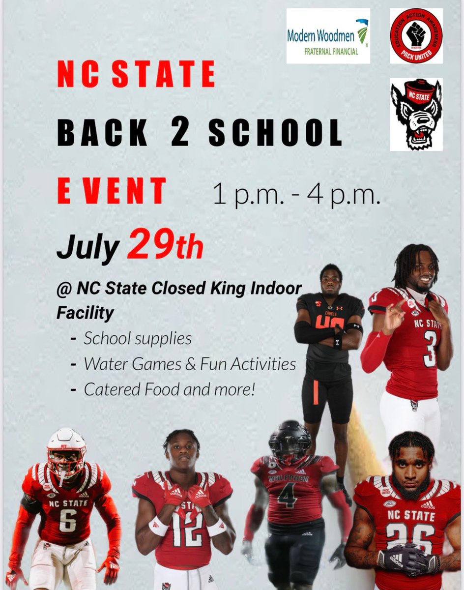 Come out today and have fun with the Pack !!!