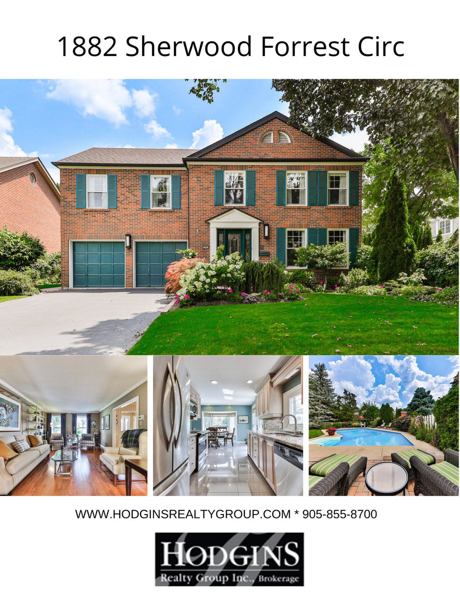 HodginsRealty's tweet photo. Simply Charming Arthur Blakely 5 bedroom home on premium 60ft lot with backyard pool escape &amp; private yard. Quiet crescent in desirable Sherwood Forrest. Finished basement for entertaining . Easy walk to shopping. trails. Minutes to Highways &amp; Go. MLS#W6696648 https://t.co/3mFsPSOVS6