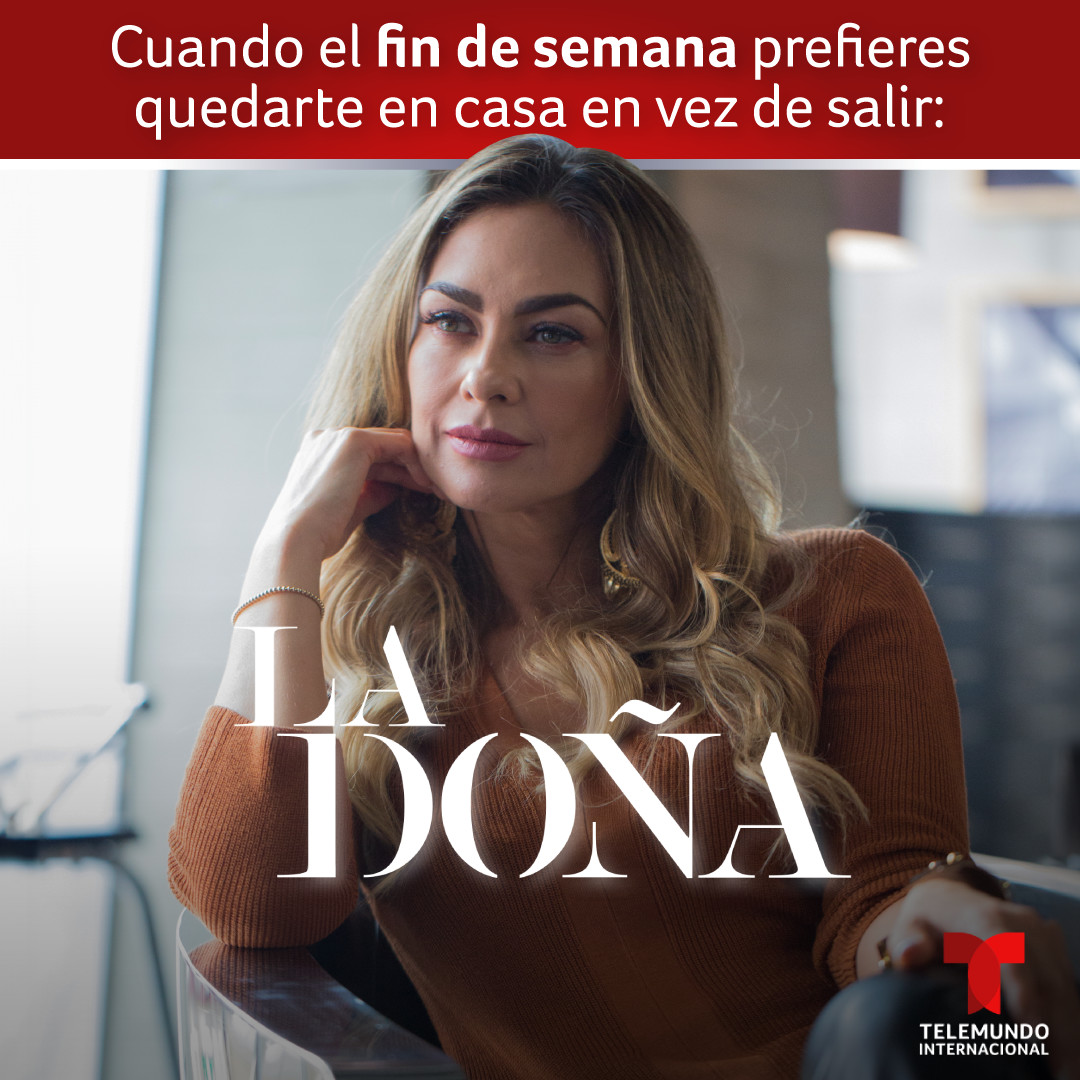 TelemundoIntl's tweet photo. Y si salimos es solo para comprar plantas y productos de limpieza 👴🏼👵🏼 #LaDoña https://t.co/xNrKWP0H3s