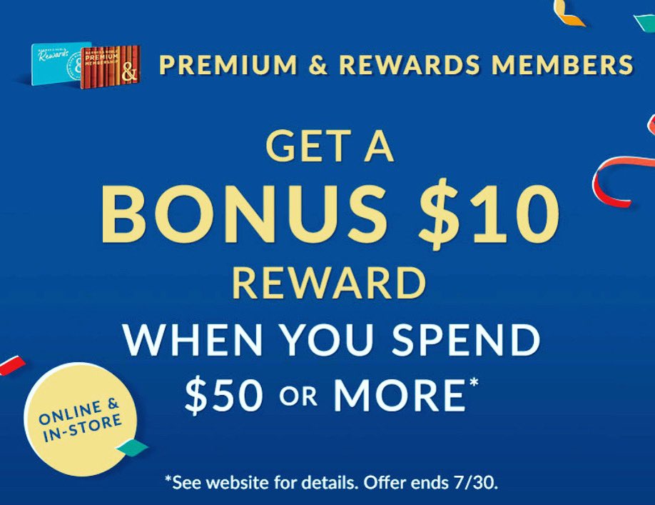 🎉Happy Saturday, bookworms!  This weekend is your last chance to cash in on the $10 bonus reward when you spend $50 or more, so stop in and let us help you find that perfect weekend read!