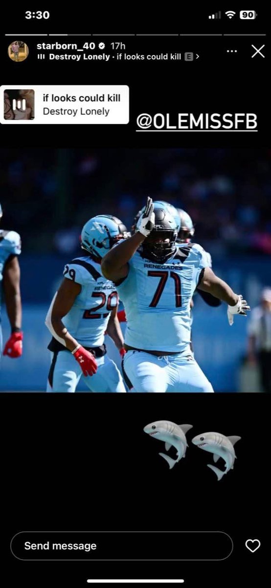 lorinecoatney's tweet photo. Josiah CoatneyXFL 🔴🔵 https://t.co/7y1hKrL6Xq