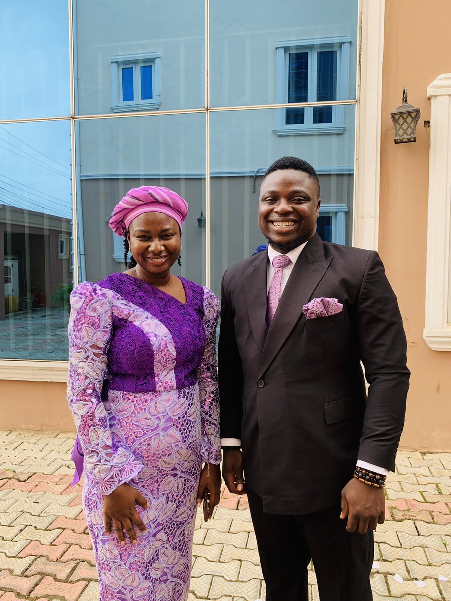 Fabian__George's tweet photo. This marriage is made in ZION and we thank God for the SUCCESS.
#perfectwill https://t.co/cW9tacaLKM