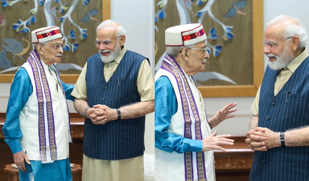PoojanJoshiBJP's tweet photo. परंपरा का प्रवाह। 🙏🏻❤️
@narendramodi @drmmjoshibjp 
#NarendraModi https://t.co/6Y0zJMRboB