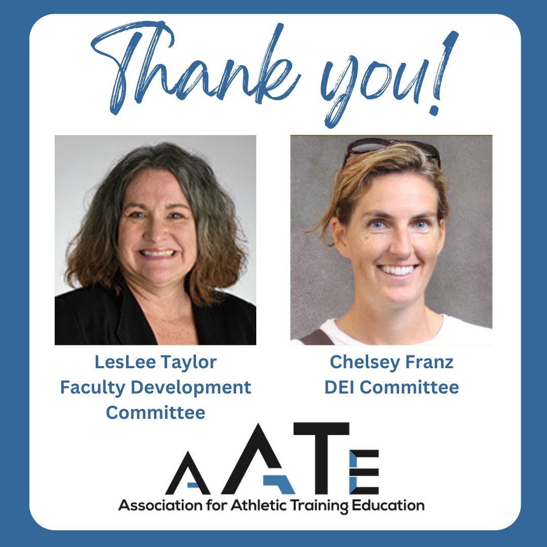 Association for Athletic Training Education tweet media
