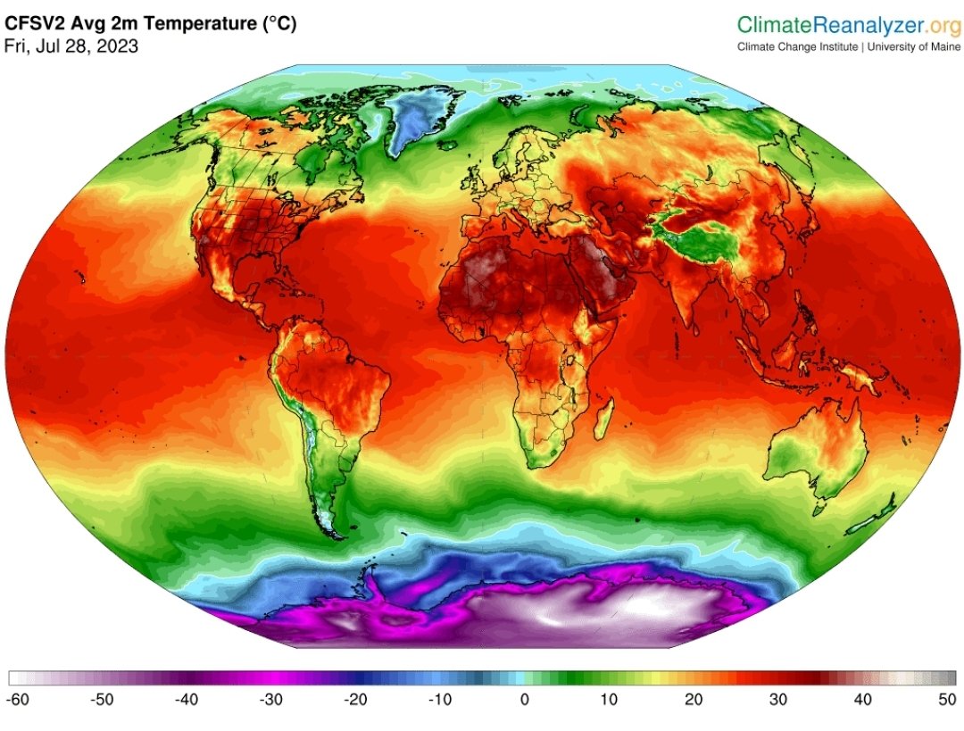 Alguns novos recordes nacionais absolutos estabelecidos em 2023 (até agora):

Tailândia: 45,4°C em 15 de abril
Laos: 43,5°C em 6 de maio
Vietnã: 44,2°C em 7 de maio
Chade: 48°C em 25 de maio

*China: 52,2°C em 16 de julho*
