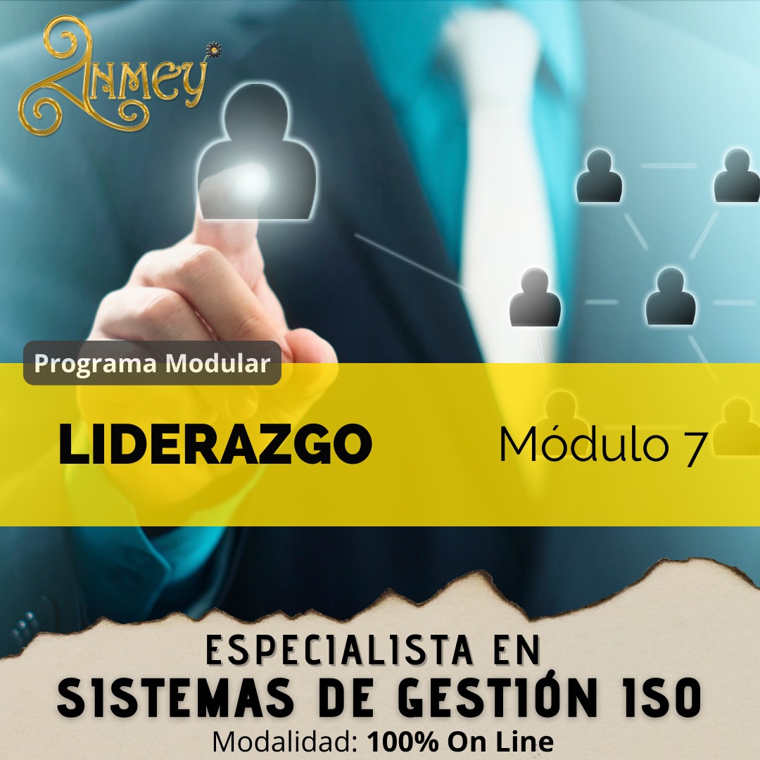 AnmeyC's tweet photo. Inscríbete ahora en el módulo 7 “Liderazgo” y sé parte de los Lideres que forman parte de nuestra comunidad de Especialistas en Sistemas de Gestión ISO.  #normasiso   #sistemasdegestion #calidad #procesos #auditor https://t.co/LW1LNdHZgm