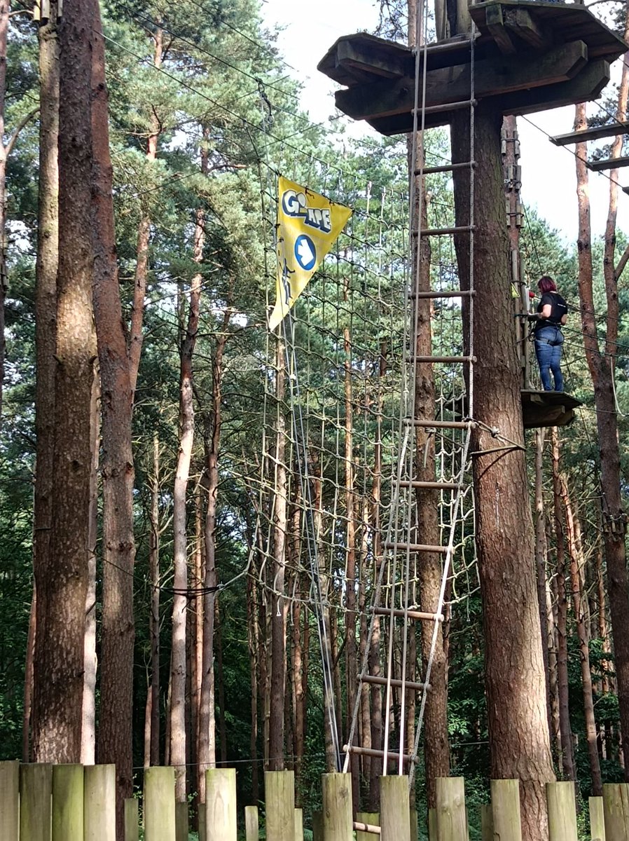 MattOnThePier's tweet photo. Go Ape time.....glad my days of having are done with this harness.....#toight https://t.co/AEleEs80A8