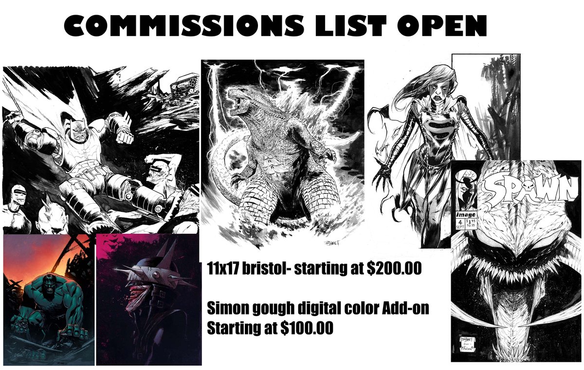 📢My Commissions list is finally open- for a limited amount, If interested please email me at DibariArt at Gmail dot com. 🤘