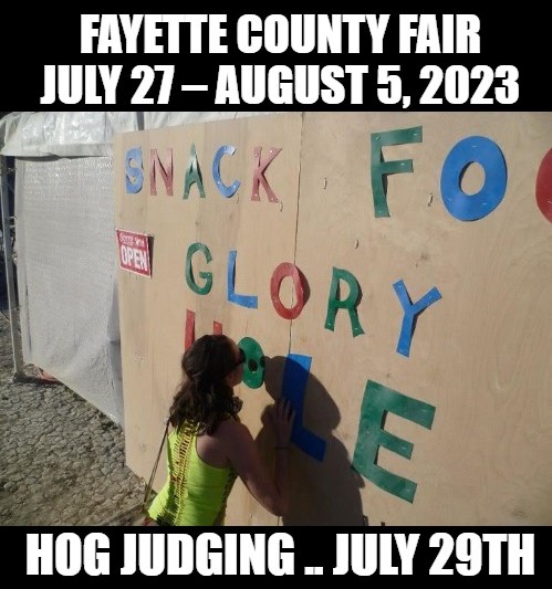 #FayetteCountyFair #FayetteCoPA #FCF2023 

🐷🐽🐖🐽