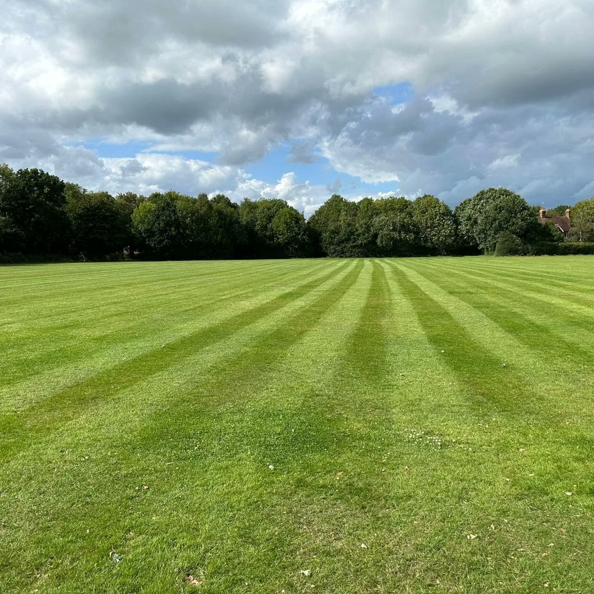 Ifield_fc's tweet photo. Is this even Ifield Green? I'm not sure... 😆
What an amazing job our groundsman JB has done with help from his dad @nburling1974. I have genuinely never seen it looking so brilliant. Can't wait to get the studs in to that 😄 https://t.co/CobEtdwKMw