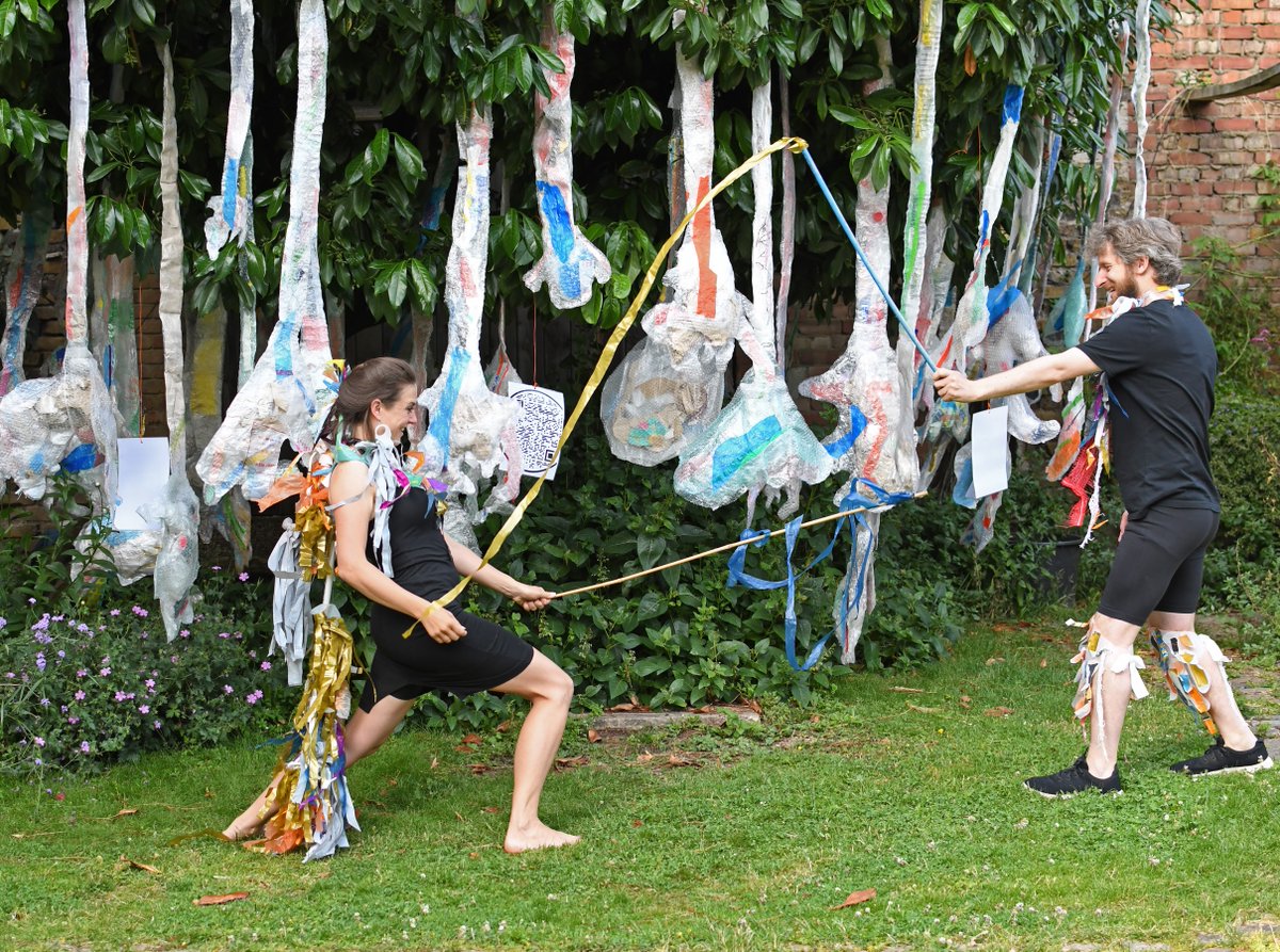 Creatures of the Kelp | A performance and installation by the artist <a href="/CamillaBrendon/">Camilla Brendon</a> 
 
Info @ bit.ly/3rLIlmm

#TotallyThames #TotallyThames2023 #ThamesFestivalTrust #Festival #RiverThames #London #BecauseImALondoner